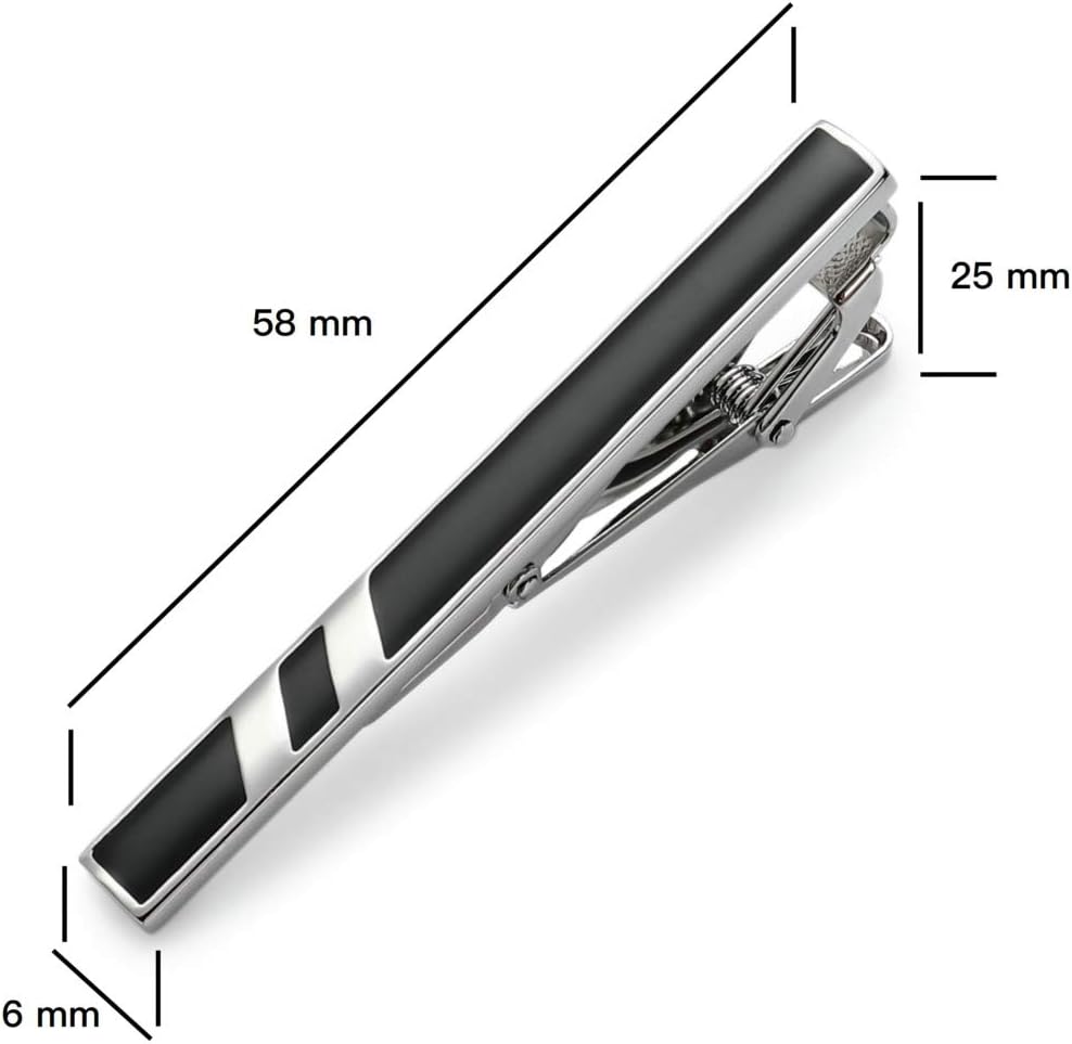 Tie Clips for Men, Classic Sty - Tie Bar Set Gift のレビューと価格