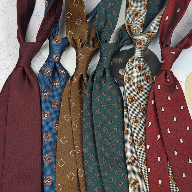 Linbaiway Business Floral Prin - Skinny Tie Men のレビューと価格