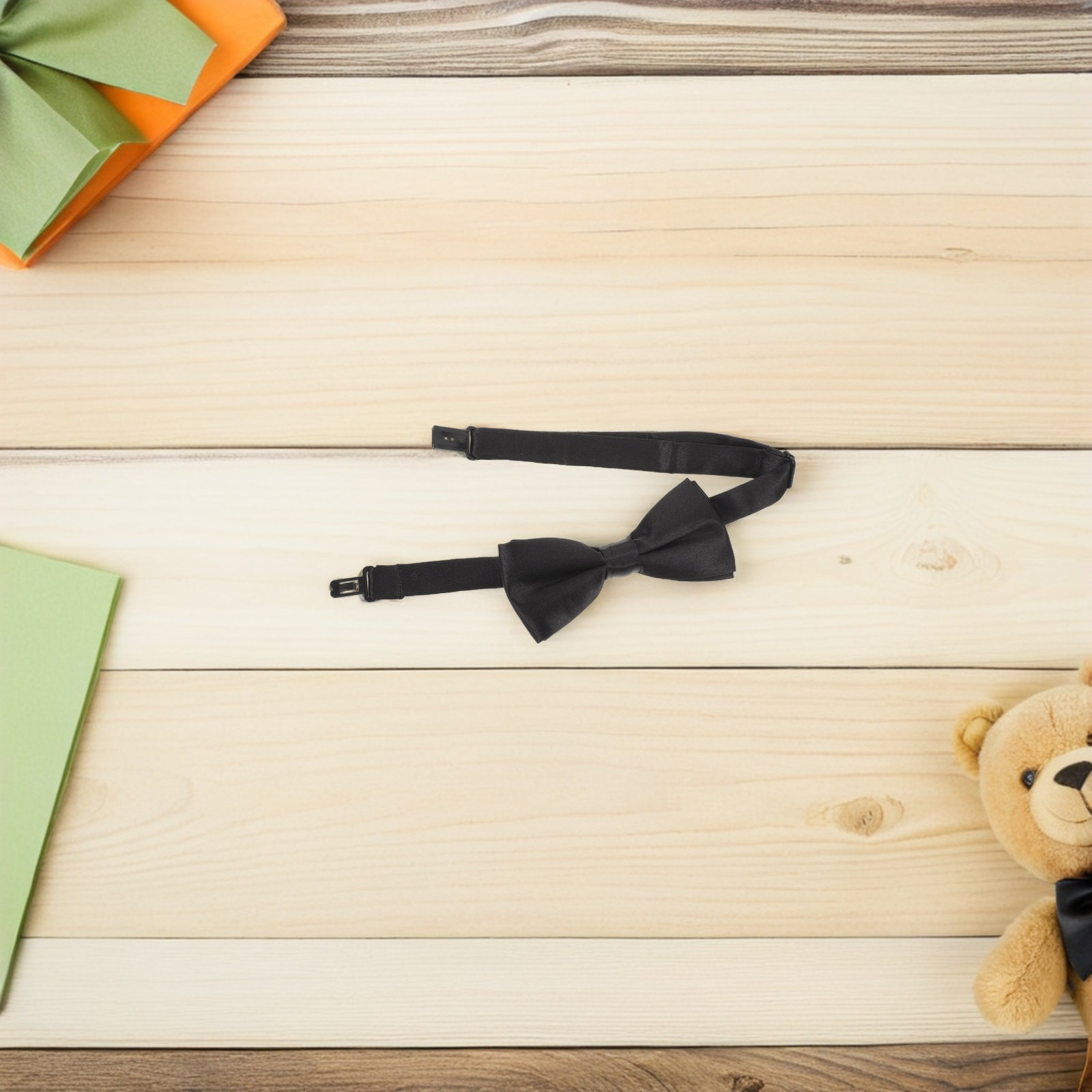 Adjustable Black Bow Tie for K - Bow Tie Pre Tied のレビューと価格