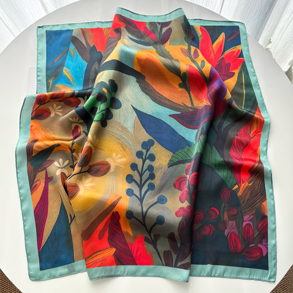 2026 Summer New Scarf Women Oi - Ascot Neck Scarf のレビューと価格