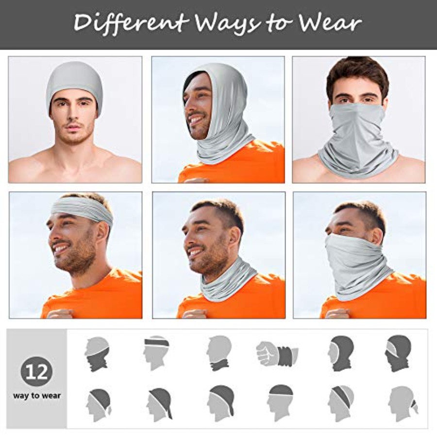 Geyoga Neck Gaiter Bandana Fac - Face Scarf Mask のレビューと価格