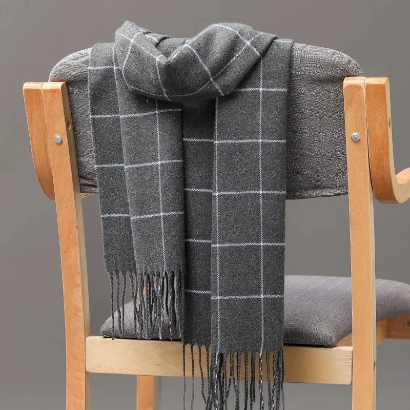 2024 New Winter Men Scarf Keep - Muffler Men Wool のレビューと価格
