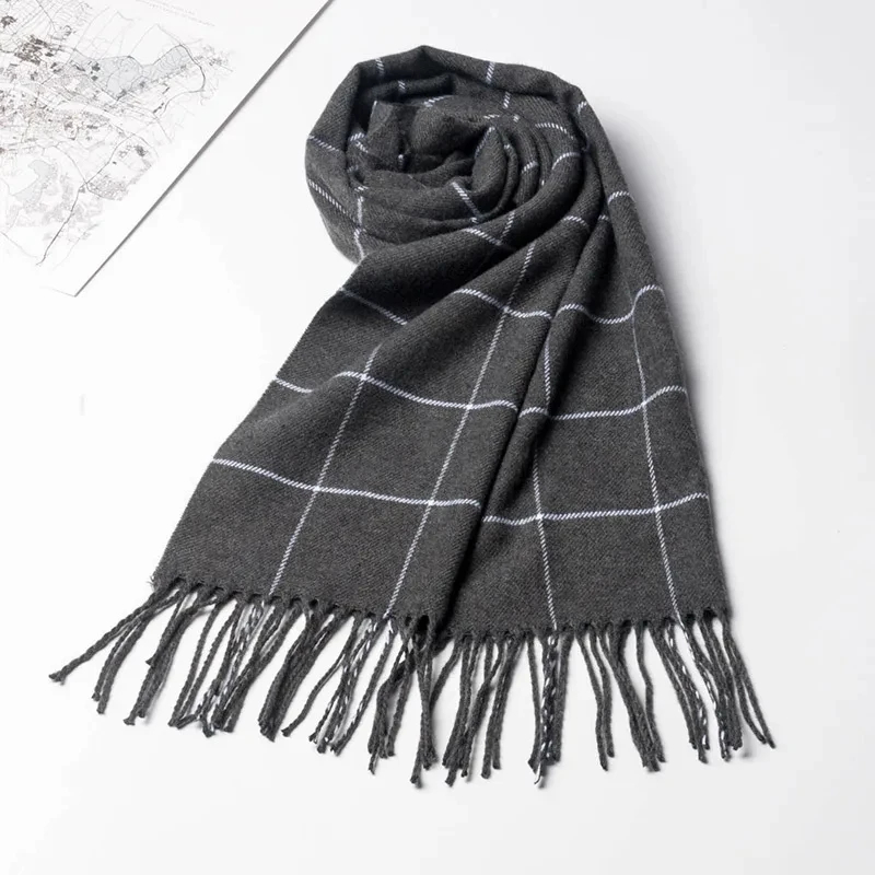 2024 New Winter Men Scarf Keep - Muffler Men Wool のレビューと価格