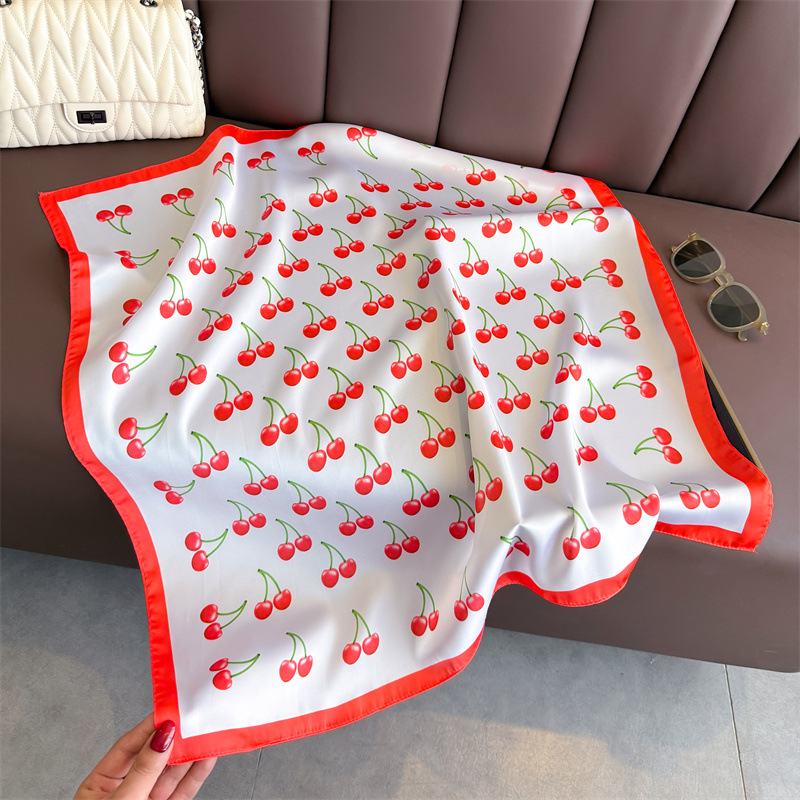 Luxury Square Satin Scarf Wome - Head Wrap Turban のレビューと価格