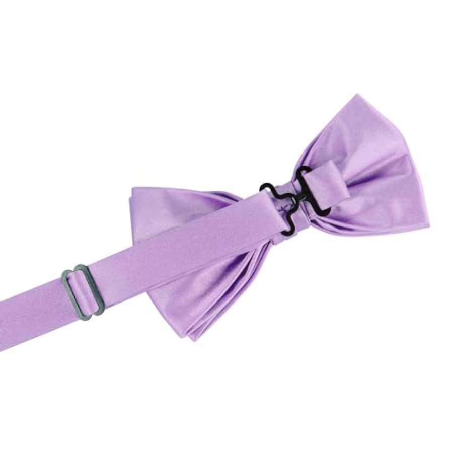 Solid Color Pre-tied Bow Tie a - Bow Tie Pre Tied のレビューと価格